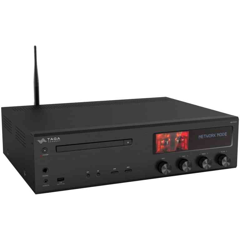 TAGA HTR-1500CD Hybrid Receiver DAB+ CD Wi-Fi 120W Black