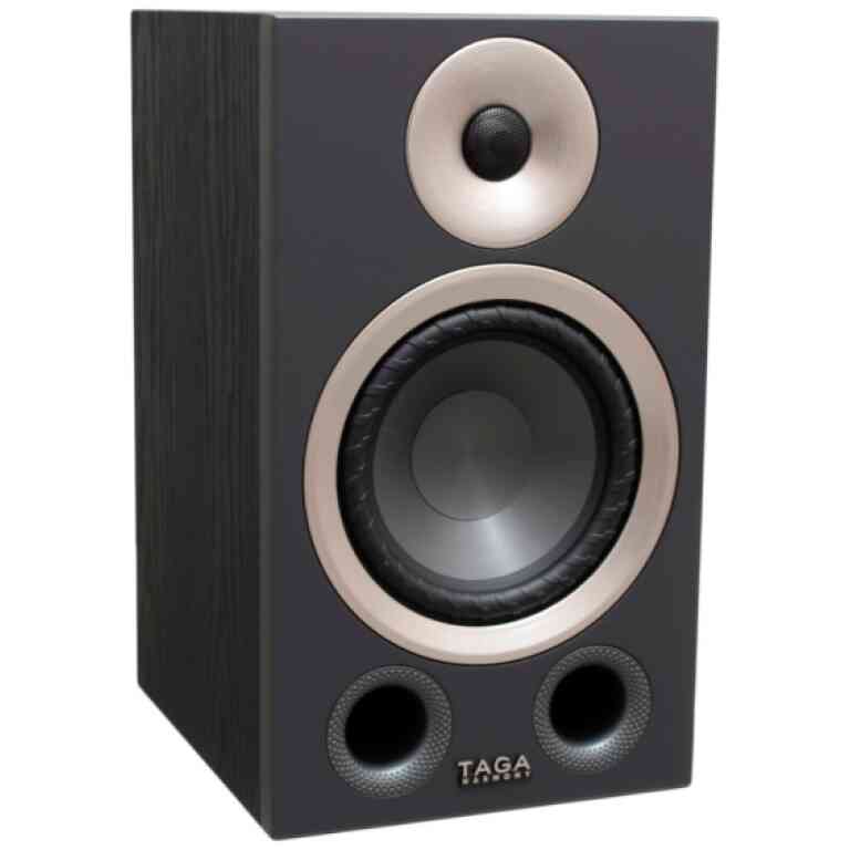 TAGA AZURE B-40 v.3 Bookshelf Speakers Poly Cone 140W Pair - Black