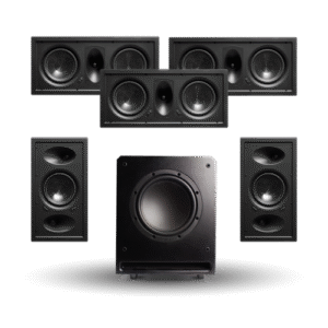 TruAudio GHT-5.1-SS-12 Premium 5.1 In-Wall Speaker Package System