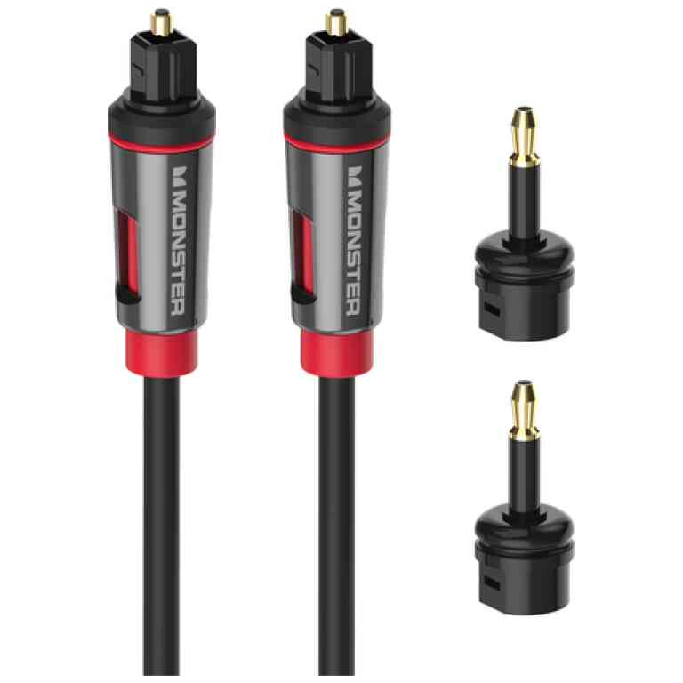 Monster WW DFO Optical Audio Cable 6ft Ultra-Low Loss