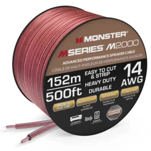 Monster MS M2000SPK 14AWG500 Speaker Cable 14AWG 500ft M2000 Flux Tube
