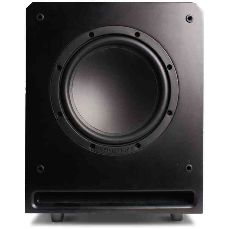 TruAudio SS-8 Active Subwoofer Rich Bass for Smaller Rooms