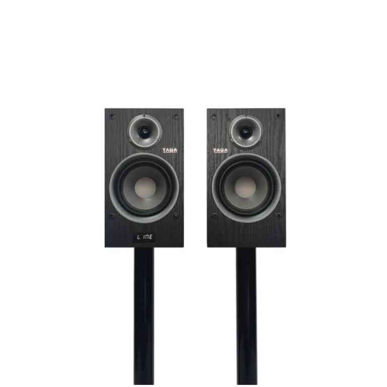 TAGA TAV-B  2-Way 6.5" Woofer Bookshelf Speakers Pair - Black