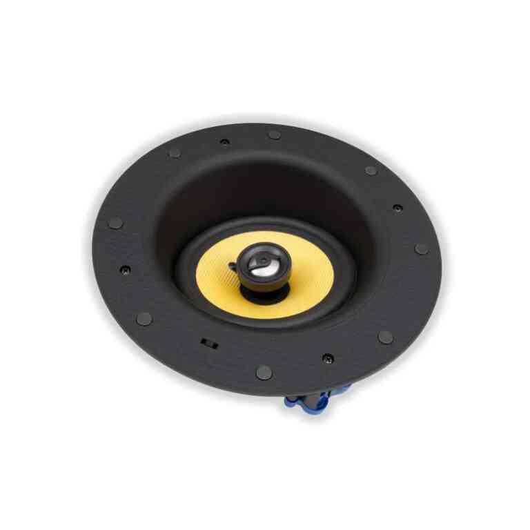 TAGA RB-850 v.2  Angled Kevlar 130W In-Ceiling Speakers Pair - White