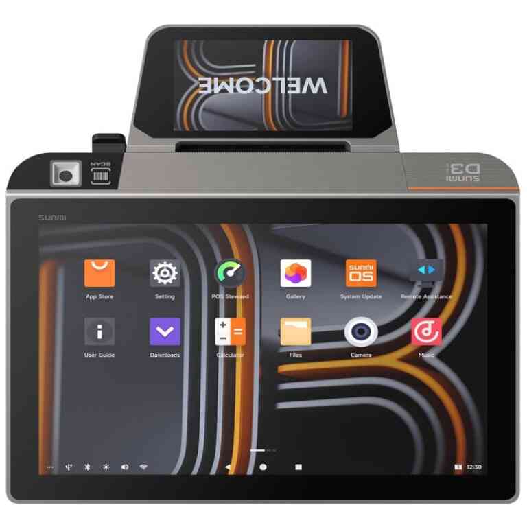 Sunmi D3 Mini Smart Desktop POS Terminal 58mm Printer 4G NFC