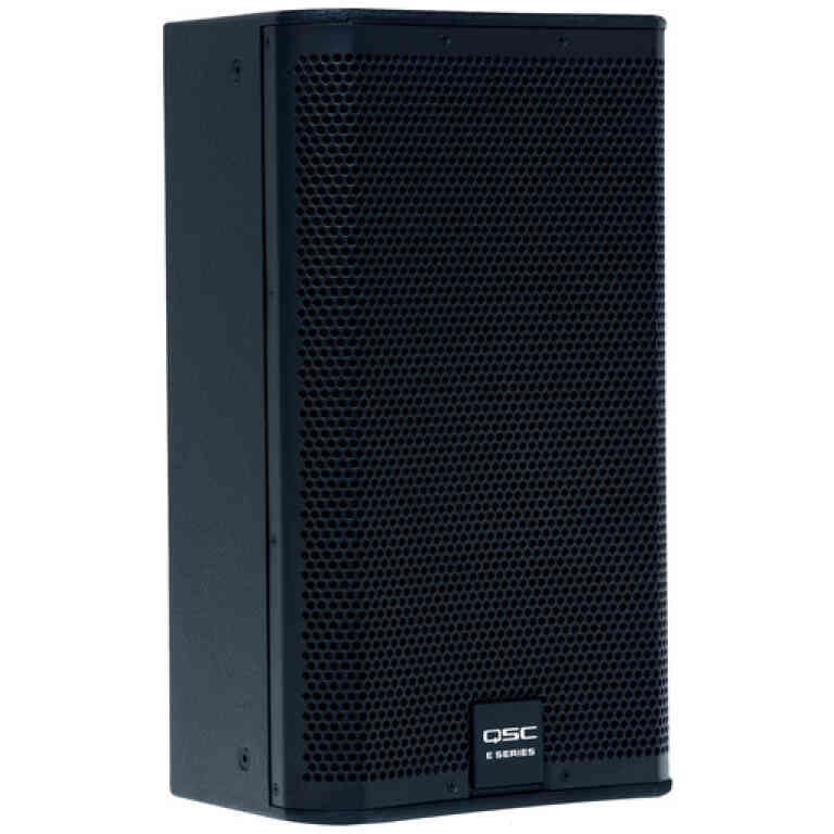 QSC E110-BK 10-Inch Two-Way Passive Loudspeaker Black