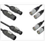 QSC LS-KIT-J PowerCON to EtherCON 24in International Cable