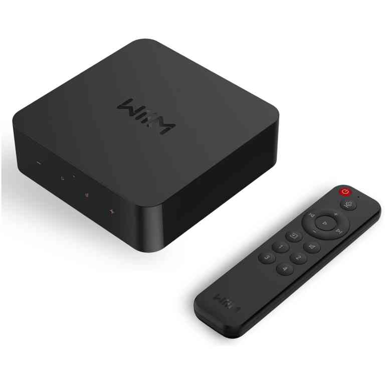 WiiM Pro Plus AirPlay 2 Streamer with AKM DAC and Voice Remote