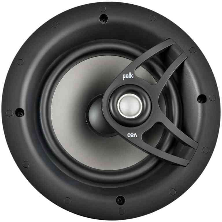 Polk Audio V80 In Ceiling Speaker for Premium Audio Installations