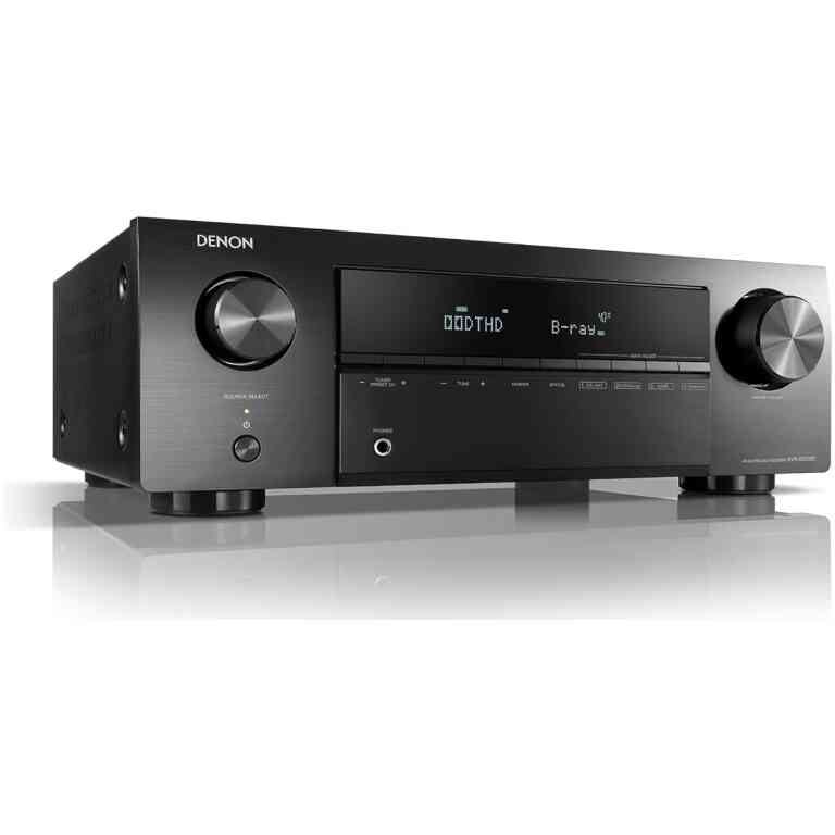 Denon AVR-X250BT 5.1Ch 4K AV Receiver Bluetooth with HEOS Built-In