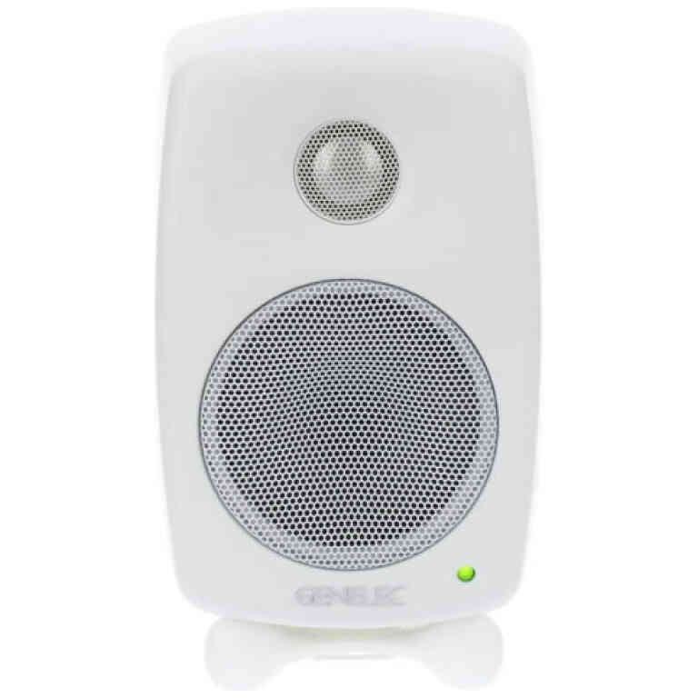 Genelec 8010AW White Two-Way Active Studio Monitor