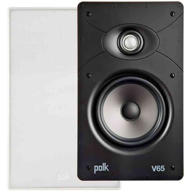 Polk Audio V65 In Wall Speaker for Home Theater Installations