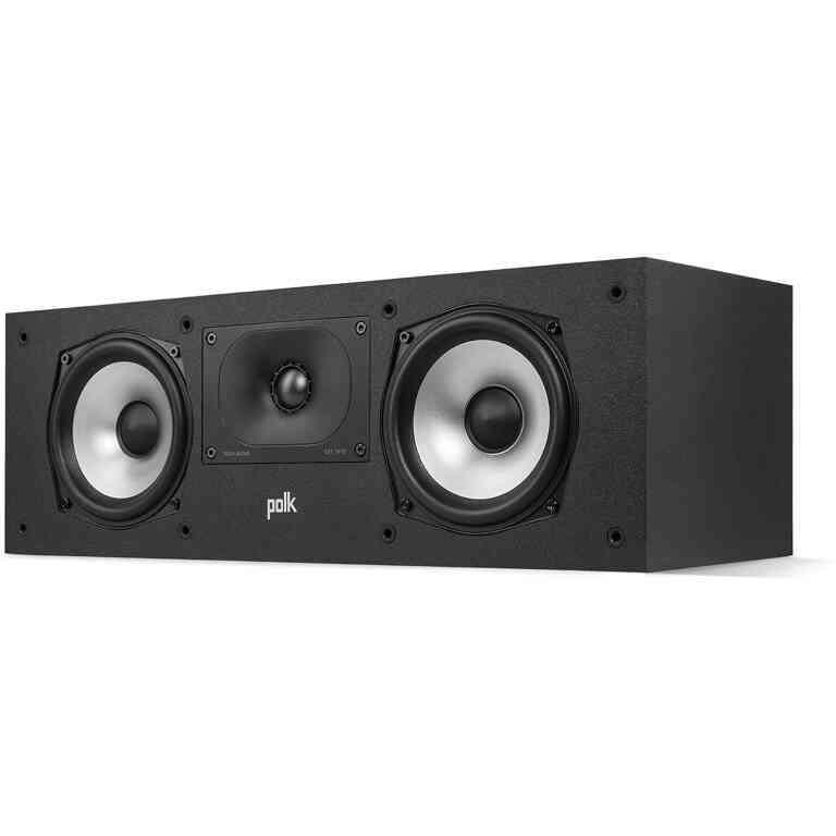 Polk Audio Monitor XT30 High Resolution Center Channel Speaker - Black