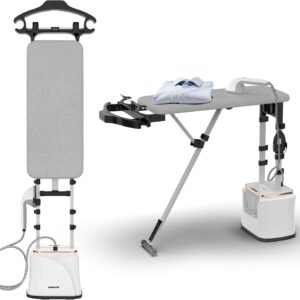 Nikai 1950W All-in-One Garment Steamer with Iron Board 2.2L Tank