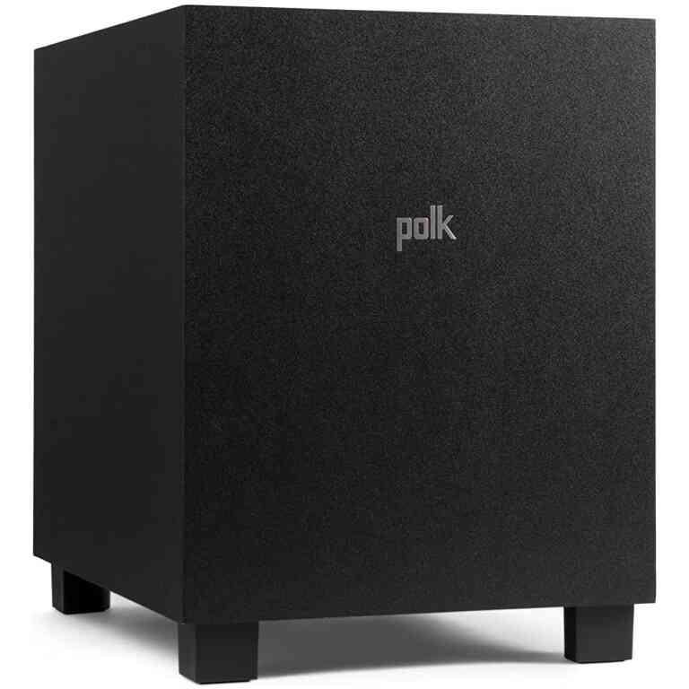 Polk Audio Monitor XT10 10 inch Powered High Performance Subwoofer - Black