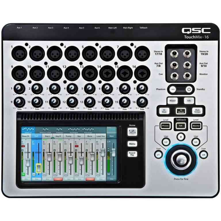 QSC TouchMix-16 Compact 22-Channel Digital Mixer with FX
