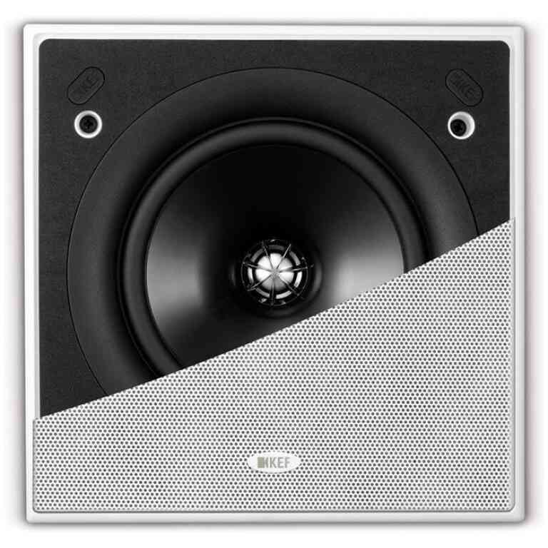 KEF Ci160QS Uni-Q 6.5" Square In-Ceiling Speaker