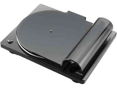 Denon DP-400 Turntable Premium Vinyl Record Player Black Finish