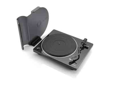 Denon DP-400 Turntable Premium Vinyl Record Player Black Finish