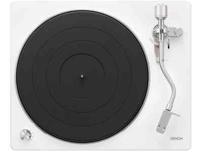 Denon DP-450USB Turntable High-Resolution Vinyl Player White