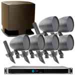 TruAudio HS12TN-PAKLEA-AS1-6 Landscape Speaker System Bundle