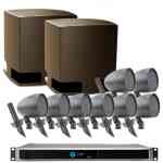 TruAudio HS12TN-PAKLEA-AS1-8 Premium Outdoor Audio System