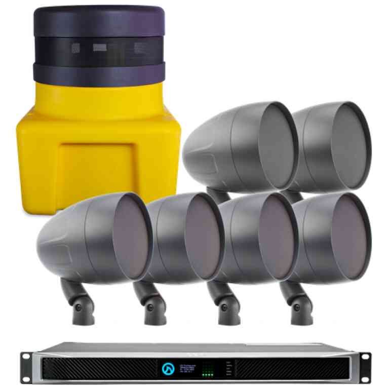 TruAudio SUBT-PAKLEA-AS1 6 Outdoor Speaker System with Subwoofer