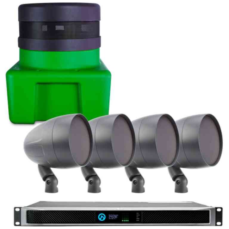 TruAudio SUBT12-PAKLEA-AS2-4 Landscape Audio System with Subwoofer