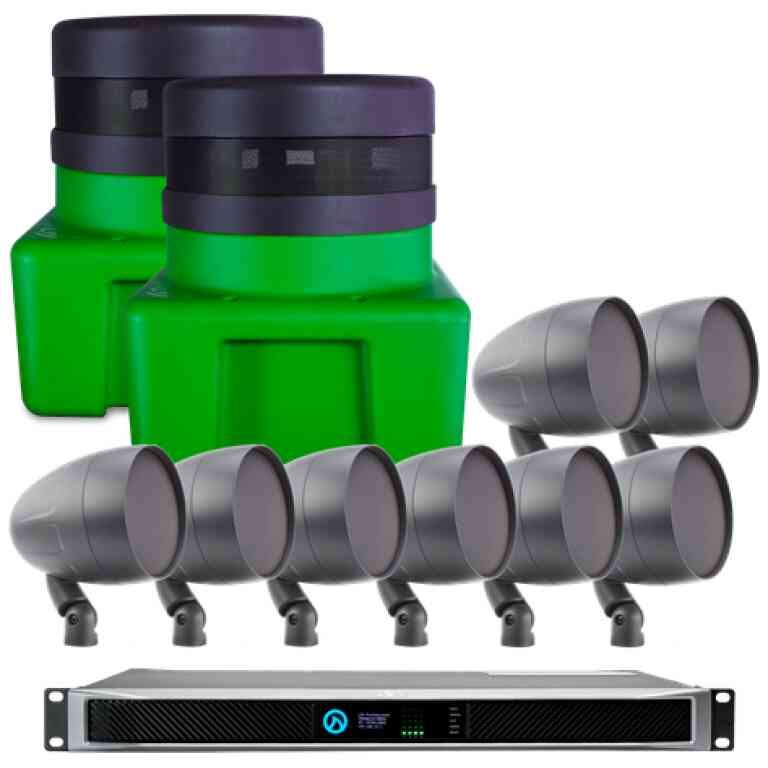 TruAudio SUBT12-PAKLEA Weatherproof Audio Package