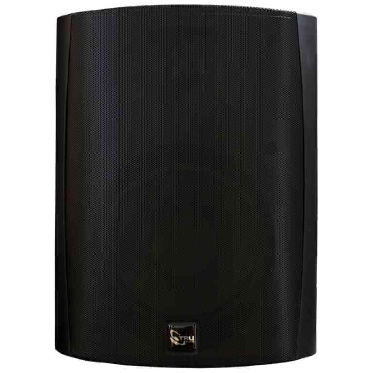 TruAudio OL-70V-6BK 70V Outdoor Speaker in Black Finish