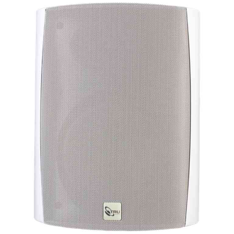 TruAudio OL-70V-6WT 70V Outdoor Speaker in White Finish