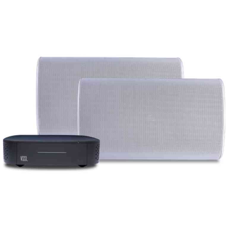 TruAudio OP6WT-A1X-PAK Outdoor Speaker System with Clear Sound