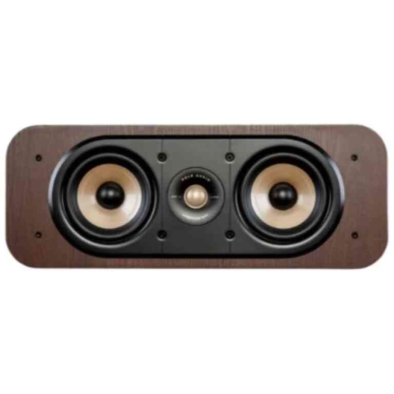 Polk Audio SIGS30CELBR Signature Elite ES30 Premium Center Channel Speaker - Brown
