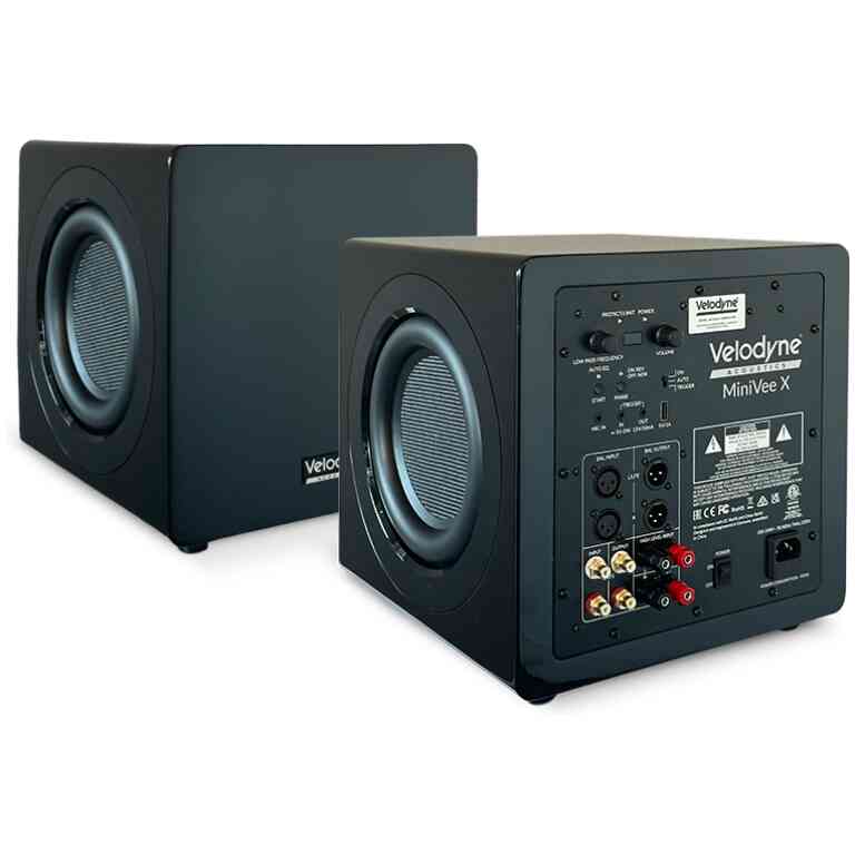 Velodyne MiniVee X Subwoofer 8in Compact Long-Throw Driver