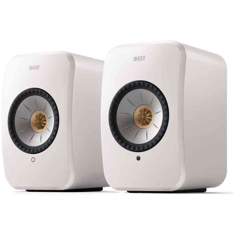KEF LSX II Wireless Speaker System White SP4041AA
