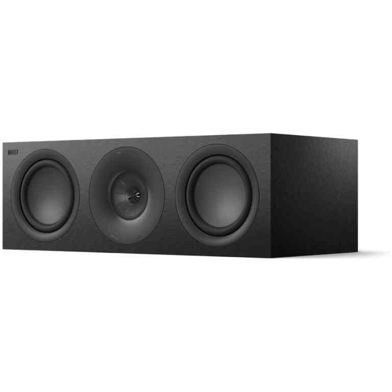 KEF Q6 Meta Center Channel Speaker - Satin Black