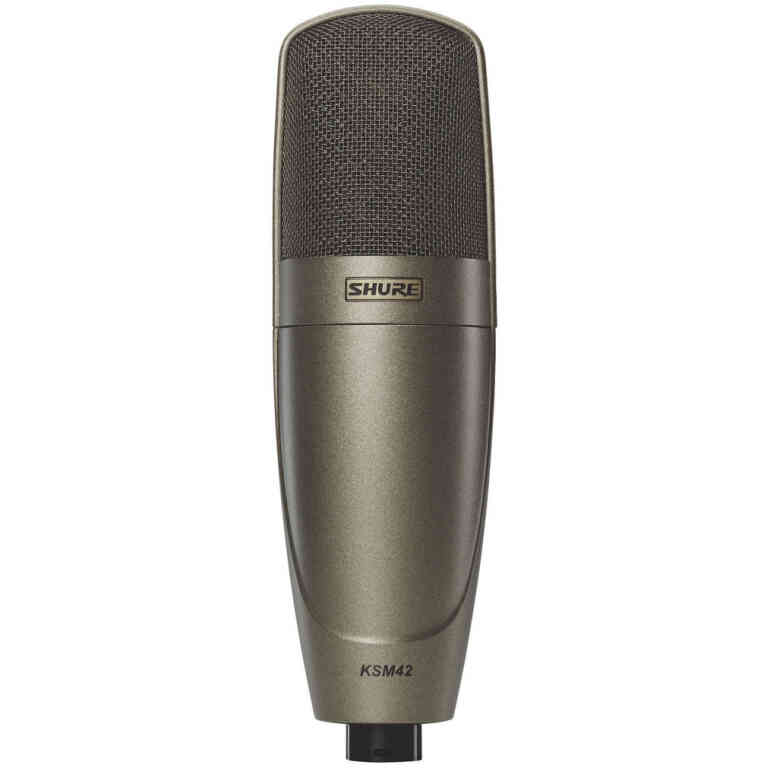 Shure KSM42/SG Large-Diaphragm Cardioid Condenser Vocal Microphone