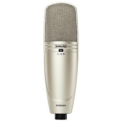 Shure KSM44A/SL Multi-Pattern Condenser Microphone Studio Reference Shure KSM44A/SL Multi-Pattern Condenser Microphone Studio Reference