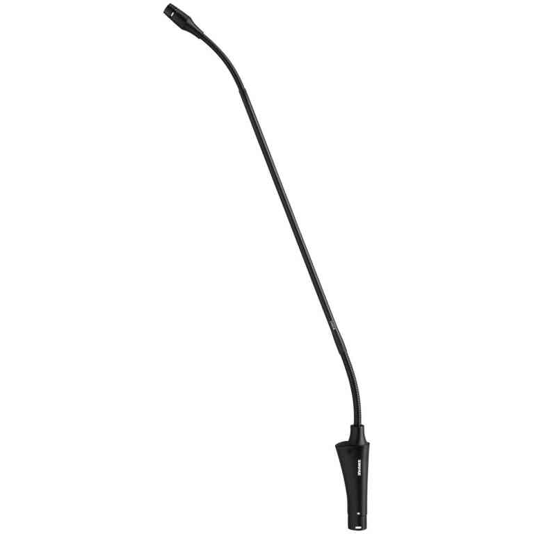 Shure CVG18-B/C 18" Extended Gooseneck Microphone, Professional Black
