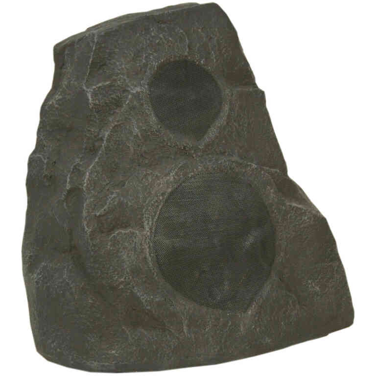 Klipsch AWR-650-SM Outdoor Rock Speaker Granite Finish