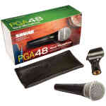 Shure KSM44A/SL Multi-Pattern Condenser Microphone Studio Reference