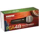 Shure PGA48-LC Dynamic Vocal Microphone - Pro Handheld Mic for Clear Speech Shure PGA48-LC Dynamic Vocal Microphone - Pro Handheld Mic for Clear Speech