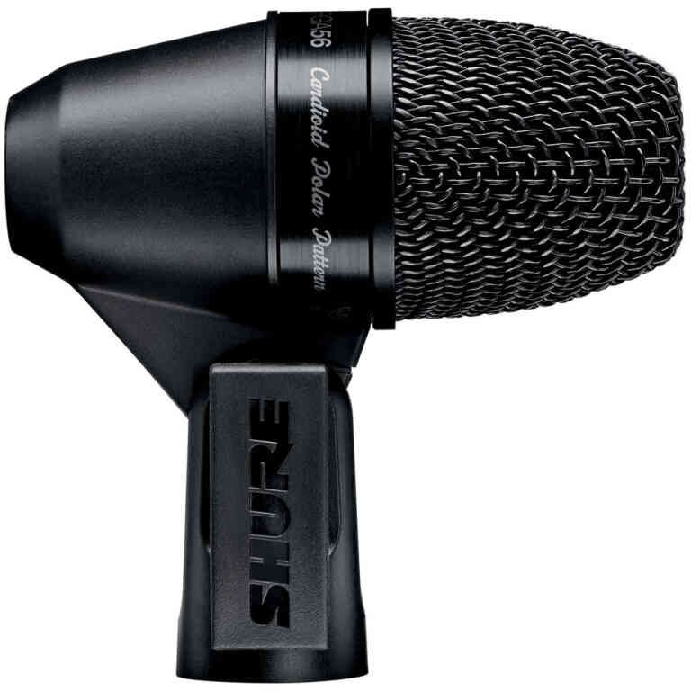 Shure PGA56-XLR Dynamic Tom Microphone - Drum Kit Mic with 15ft XLR Cable