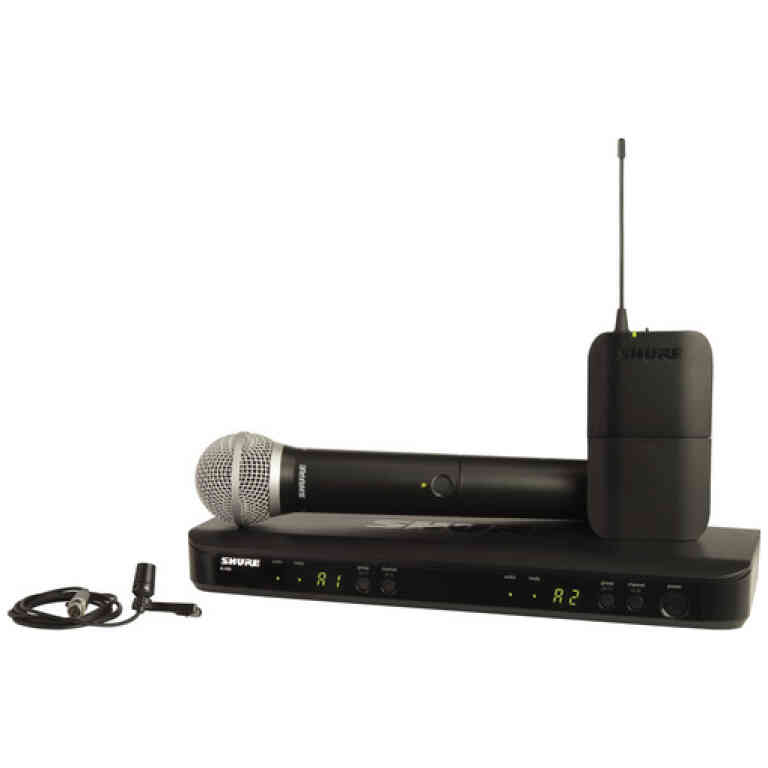Shure BLX1288/CVL-J10 Wireless Combo System with CVL & PG58