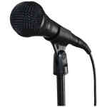 Shure PGA58BTS Dynamic Vocal Microphone - Handheld Mic with Stand for Live Use