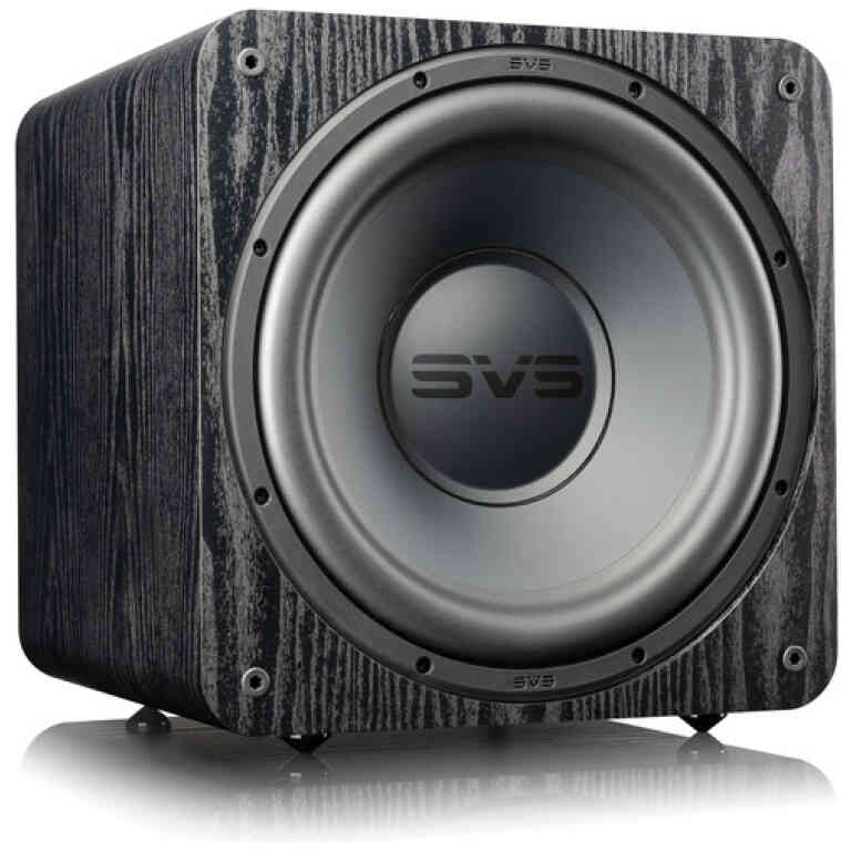 SVS SB 1000 Pro Compact Sealed Subwoofer - Black Ash