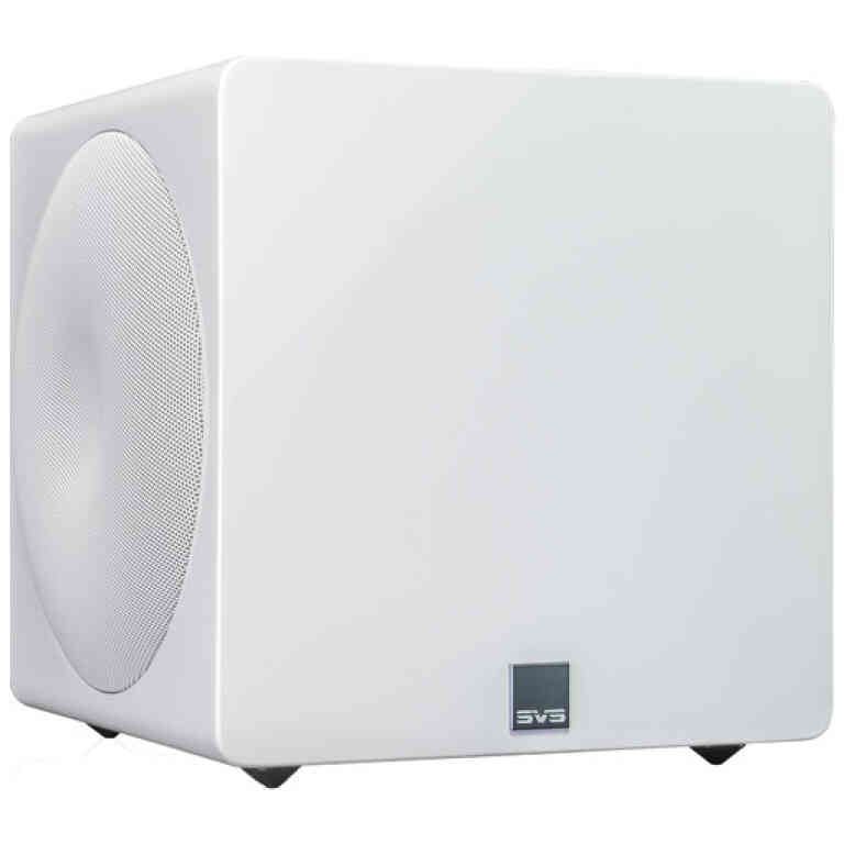 SVS 3000 Micro Dual Driver Subwoofer - Piano Gloss White