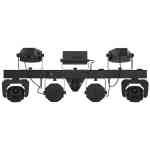 Chauvet DJ GIGBARMOVEPLUSILS Gig Bar MOVE Plus ILS Advanced Motorized LED FX System Chauvet DJ GIGBARMOVEPLUSILS Gig Bar MOVE Plus ILS Advanced Motorized LED FX System
