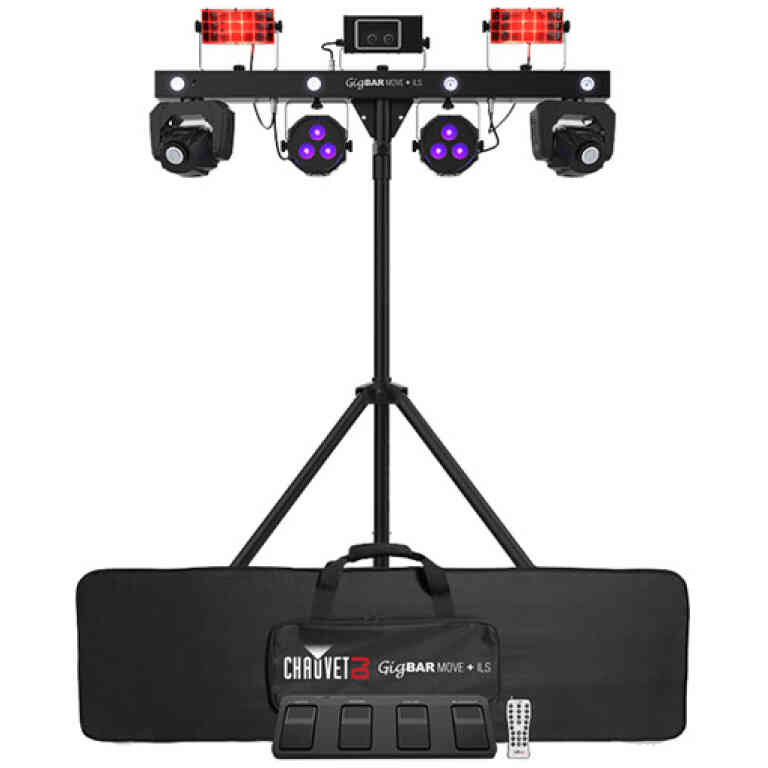 Chauvet DJ GIGBARMOVEPLUSILS Gig Bar MOVE Plus ILS Advanced Motorized LED FX System