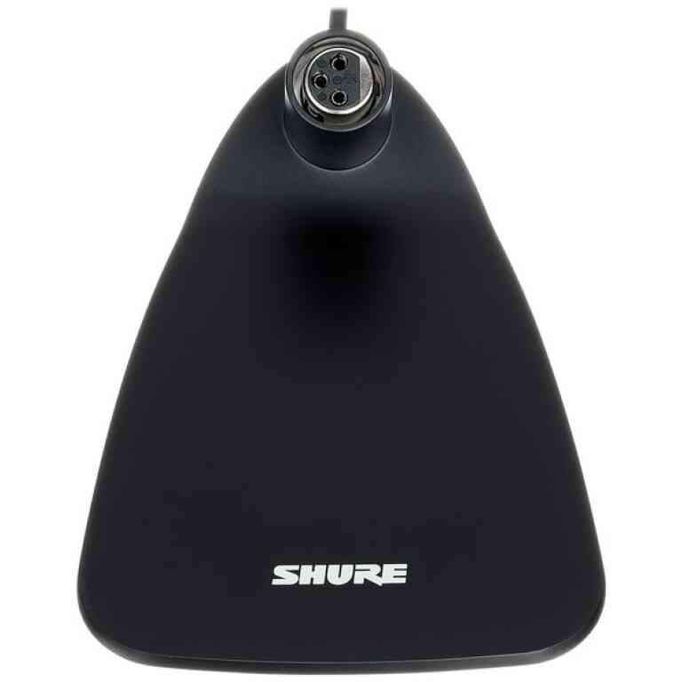 Shure CVD-B Desktop Microphone Base Stand, Black, Stable and Durable